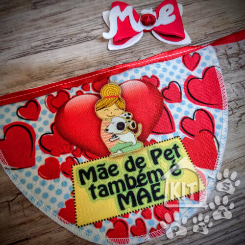 Babador Dia das Mães Cães Fofinhos - 10 unidades – KitPets